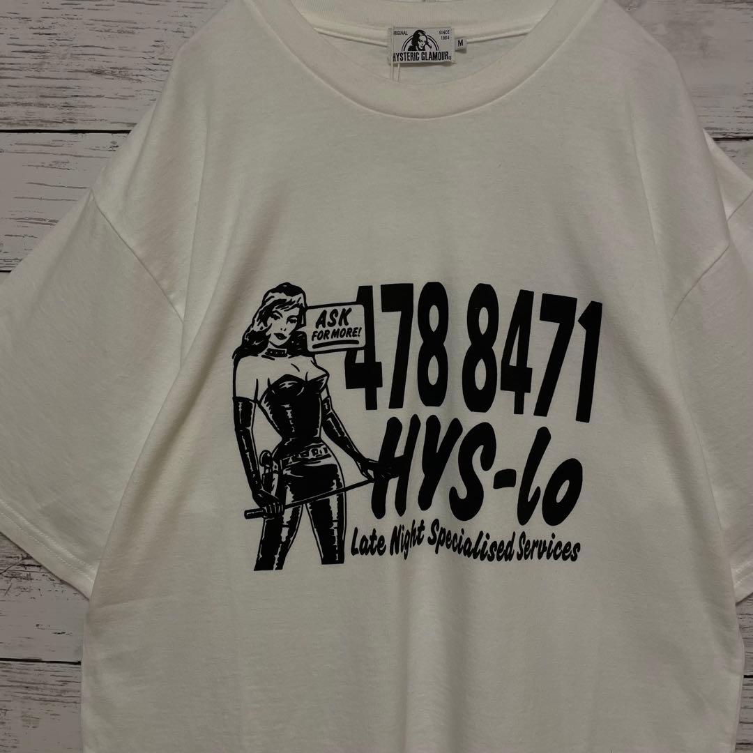 764【タグ付き新品】ヒステリックグラマー♤ビッグロゴ　半袖Tシャツ　即完売品