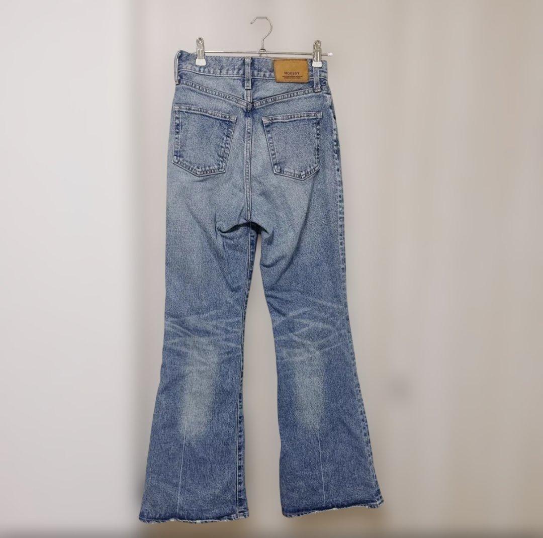 moussy MVS FLARE 24インチ フレアデニム