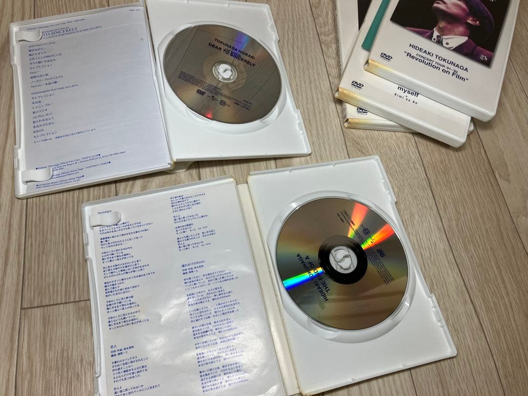 徳永英明 Live&Clips DVD BOX 魚達の記録　レア　廃盤　非売品