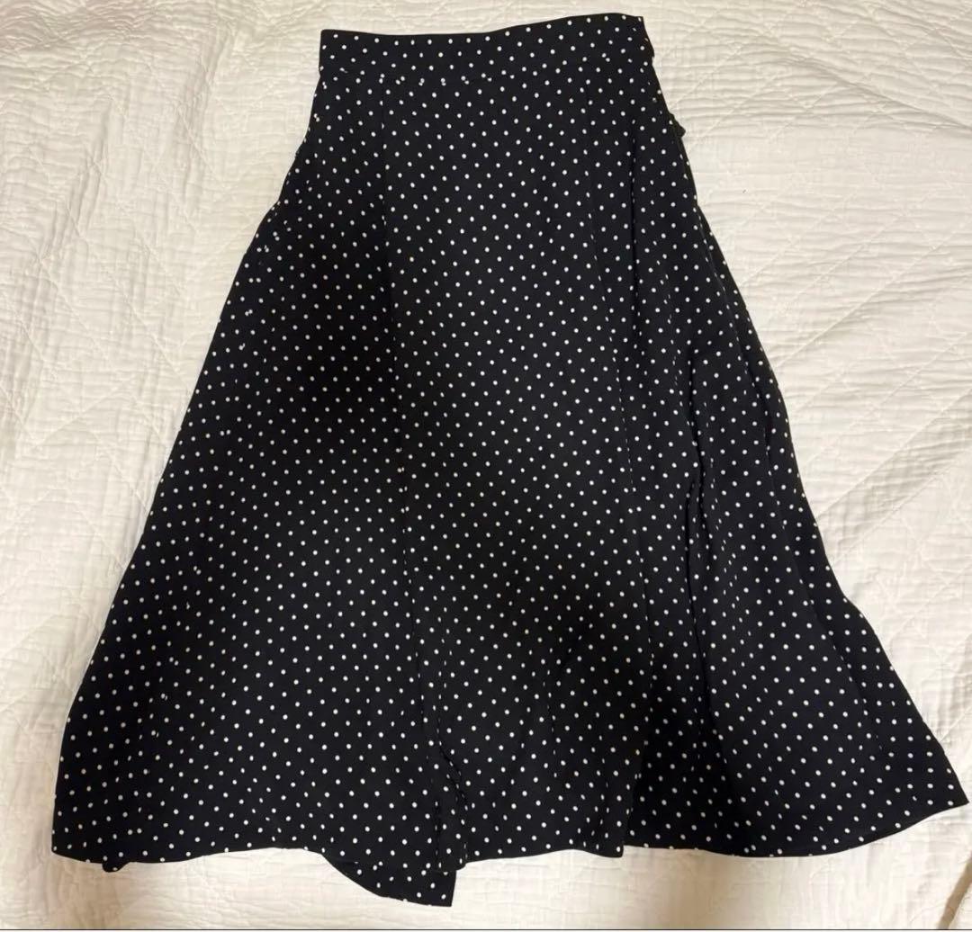 SHE Tokyo Alisia dotシートウキョウドットブラックスカート36