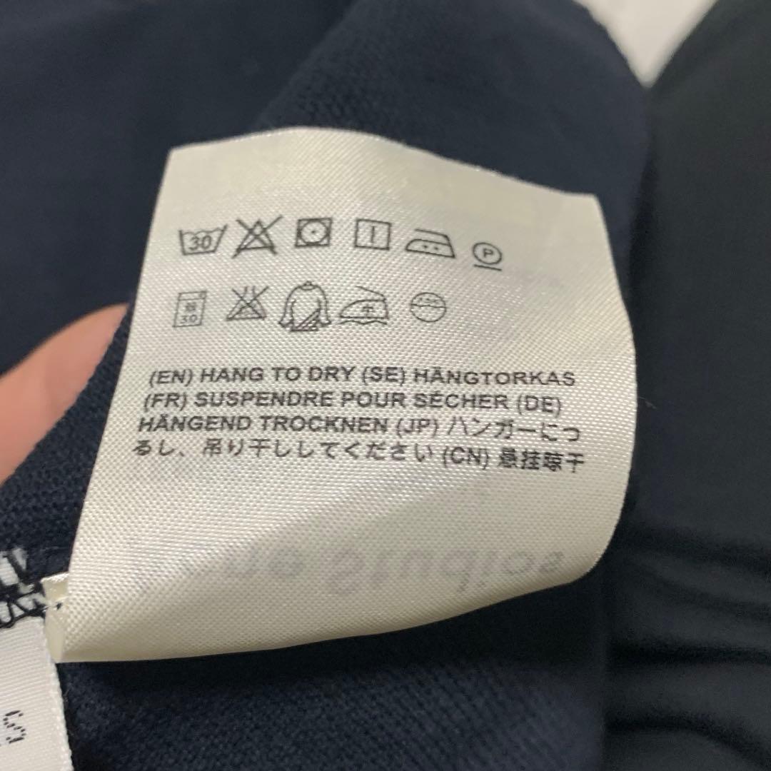 Acne Studios ブラック ポロシャツ 半袖