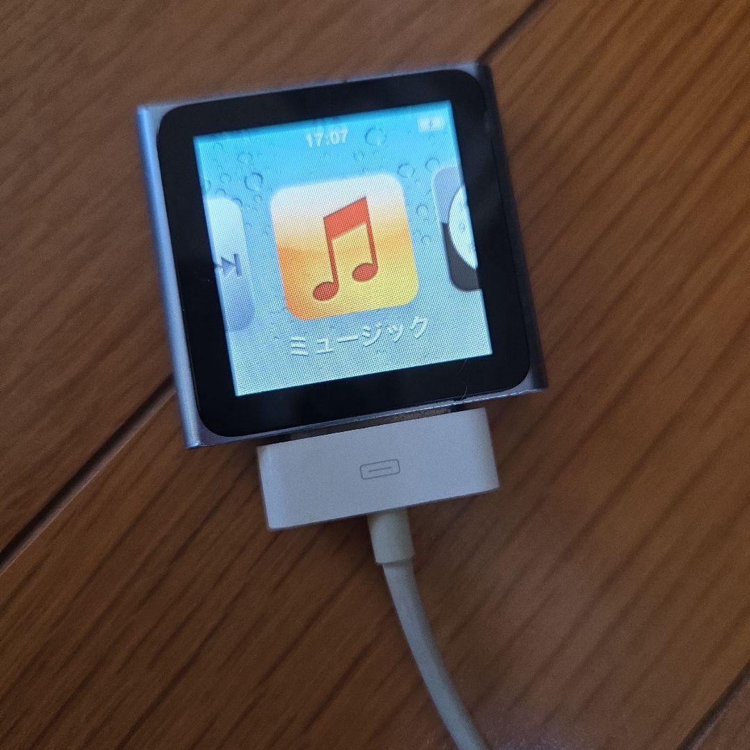 Apple iPod nano 第6世代 充電ケーブル付き