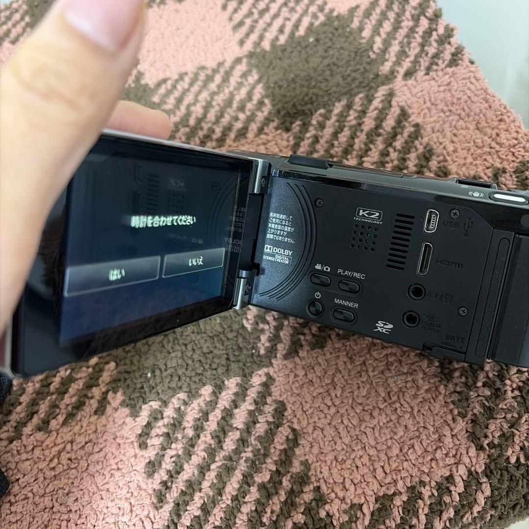 JVC everio gz-g5-b フルHDビデオカメラ Ｆ1.2