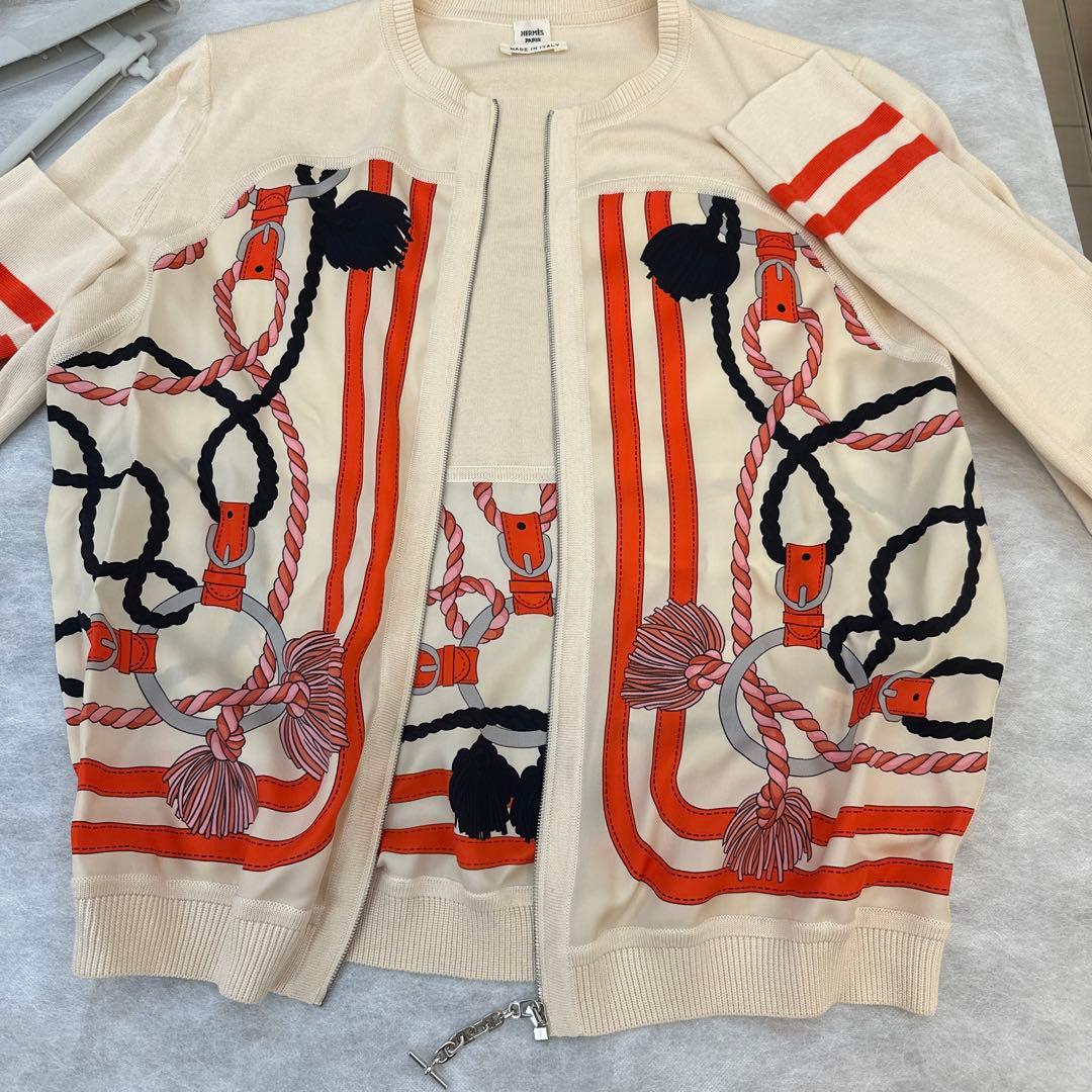 エルメス　カーディガン　34