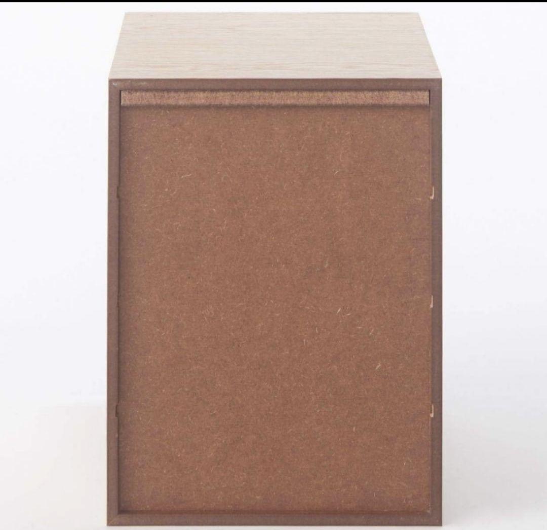新品未使用！【廃盤品】無印良品 オーク材2段引出 木製収納ケース まとめ買い割引