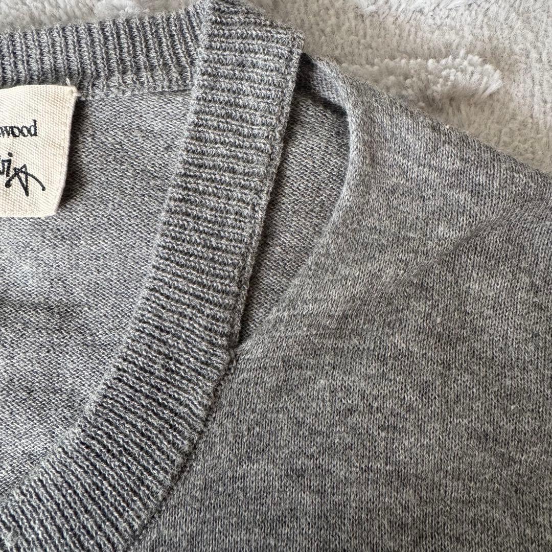 Vivienne Westwood アングロマニア 変形ロゴカーディガン