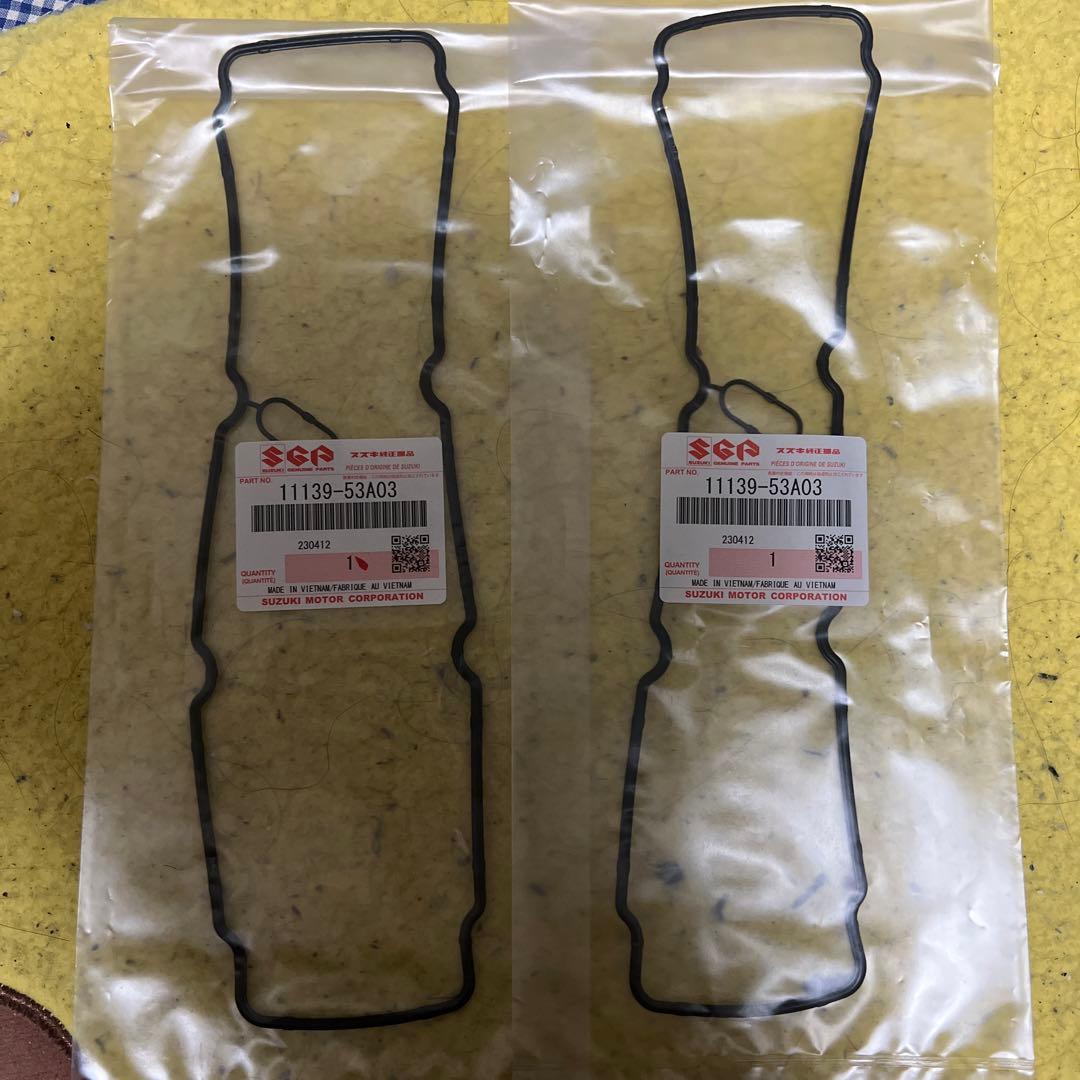 カプチーノ ヘッドカバー　タペットカバー　ガスケット