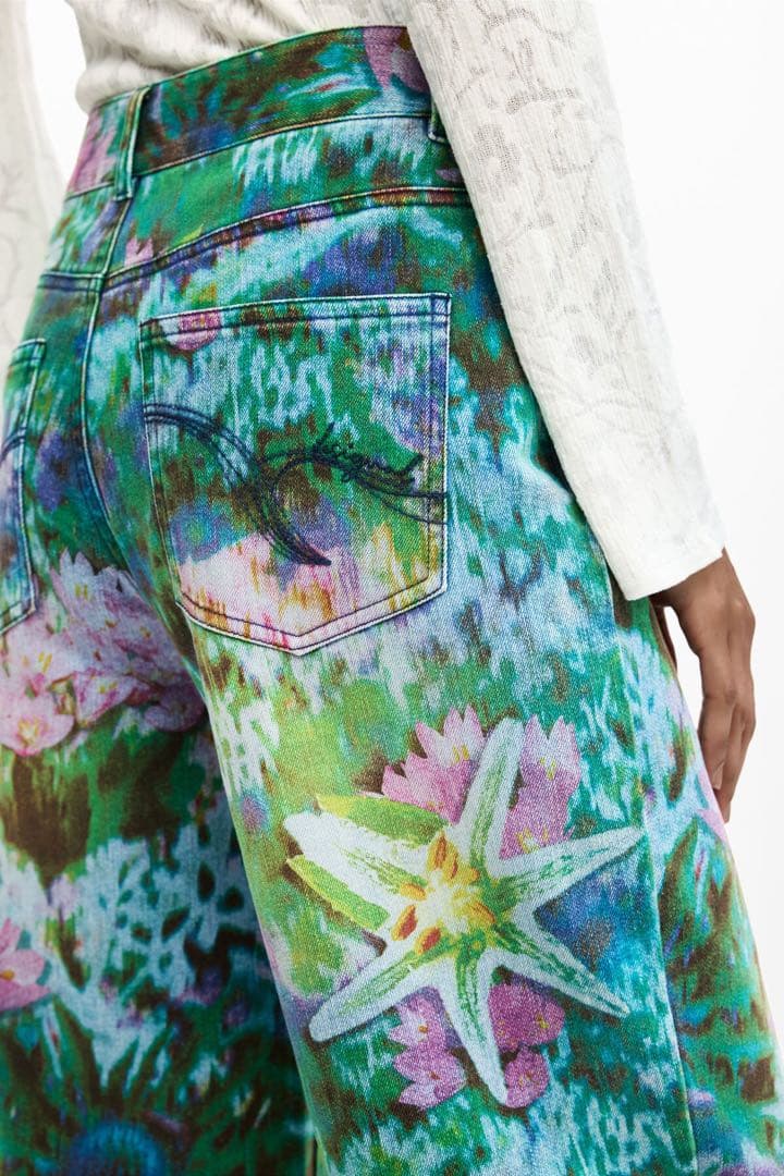 Desigual 花柄デニム【新品未使用】