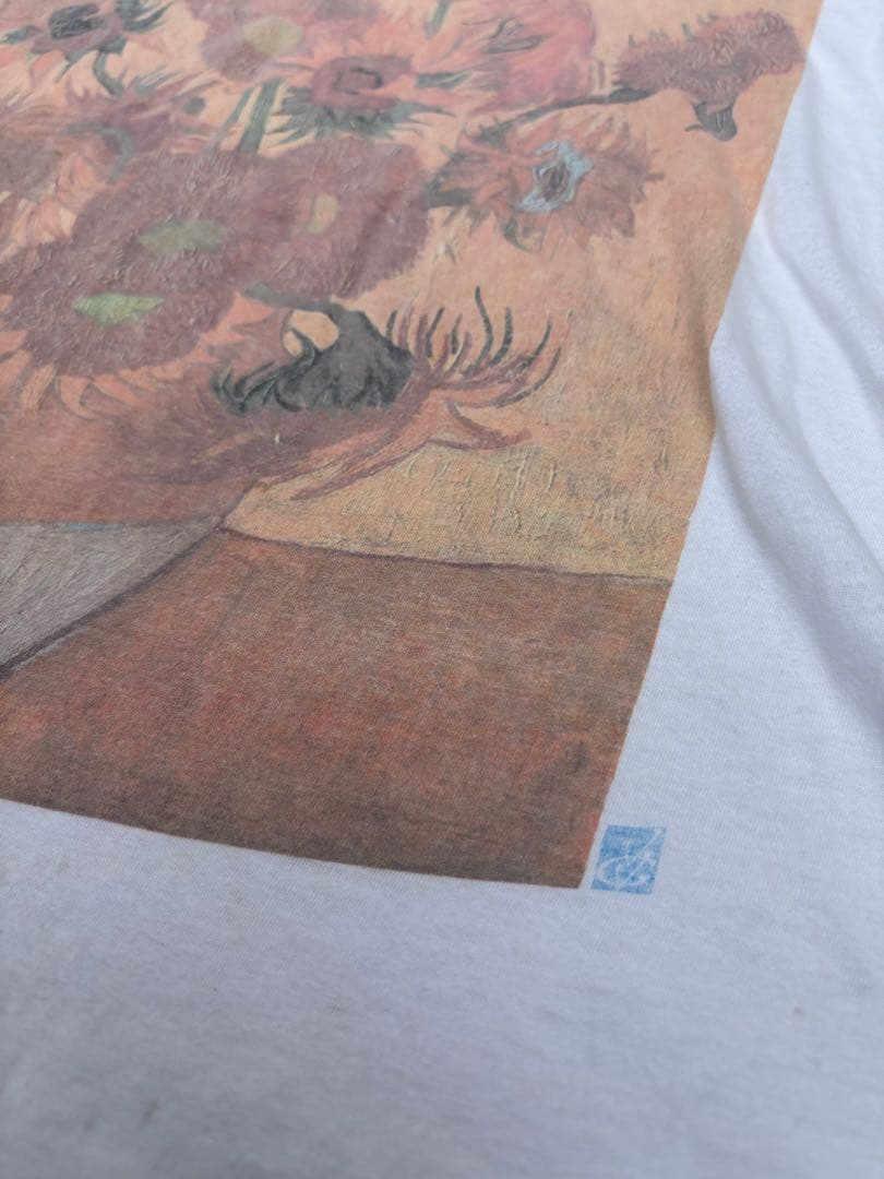 【希少】ゴッホ ひまわり 90年代ヴィンテージ Tシャツ Gogh