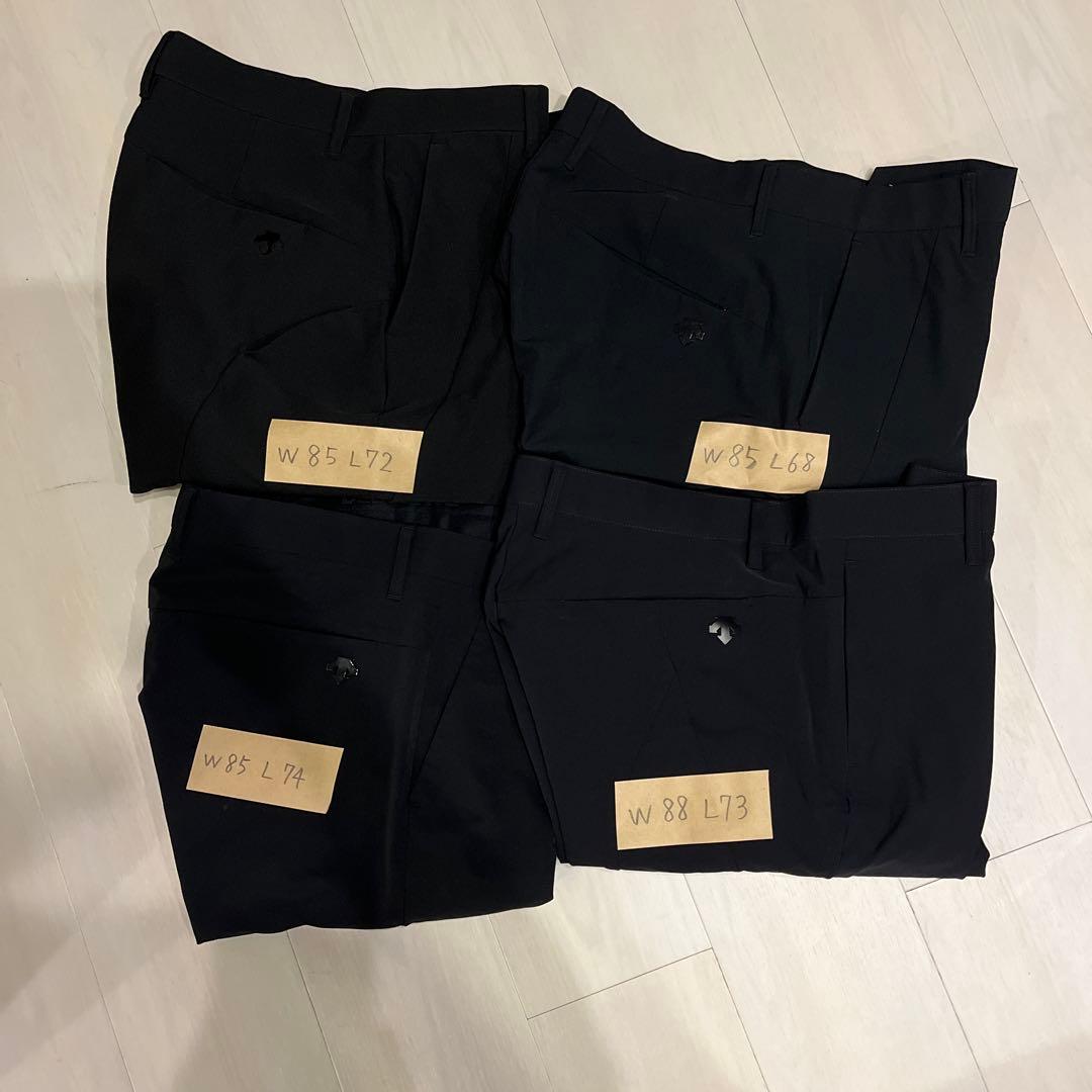 デサントDESCENT ゴルフ パンツ4本セット