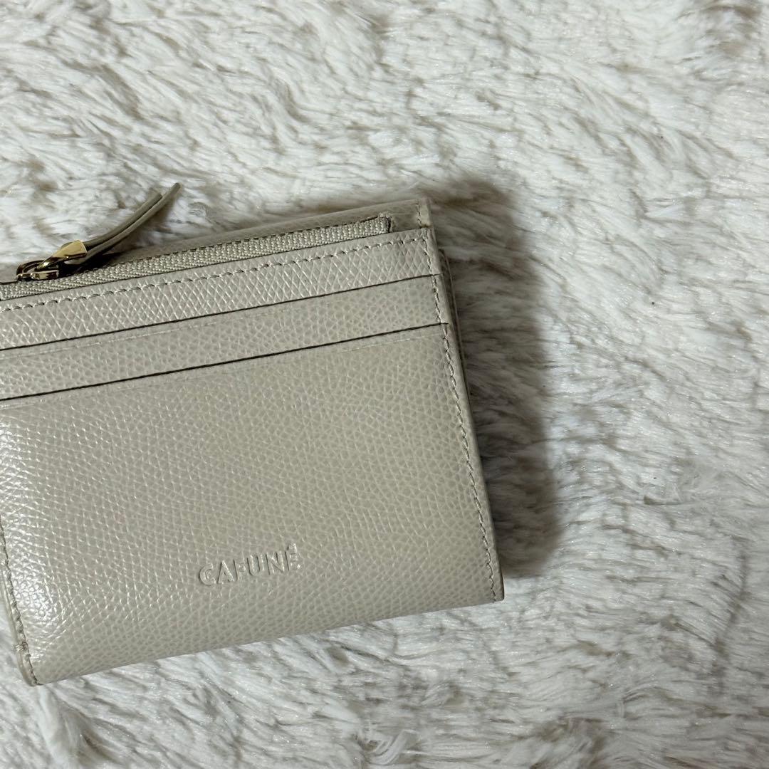 新品未使用✨　CAFUNE カフネ　ダブルCウォレット　三つ折り財布