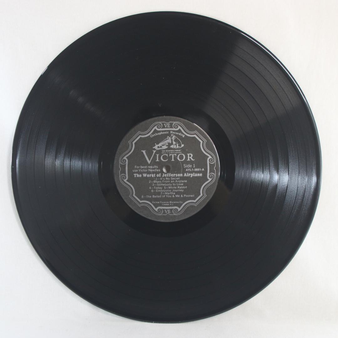 加LP The Worst of Jefferson Airplane カナダ盤