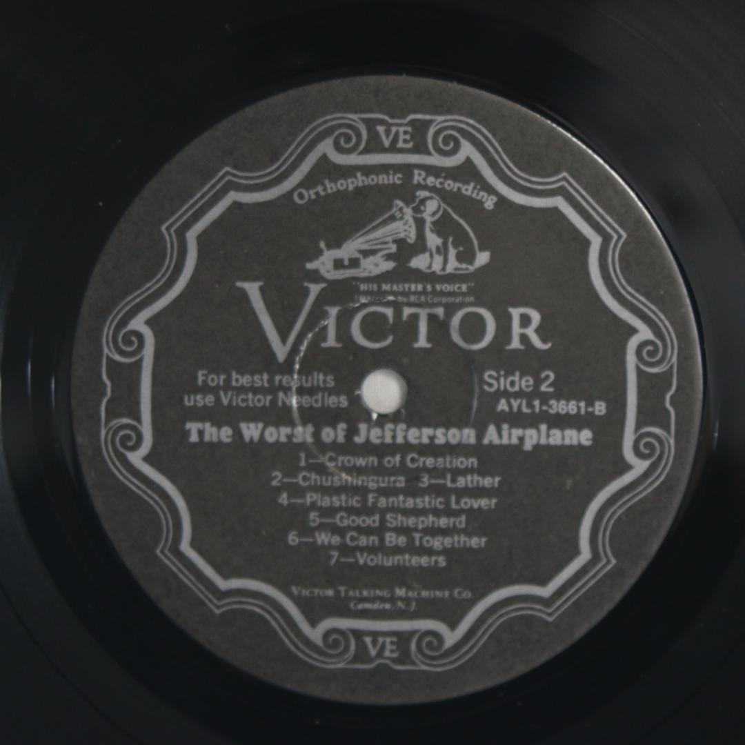 加LP The Worst of Jefferson Airplane カナダ盤