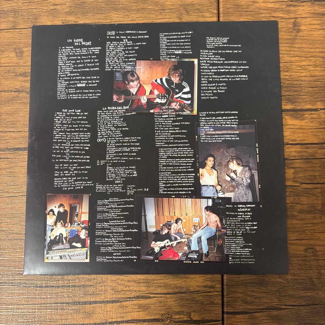 maneskin Teatro D'ira Vol. 1 レコード