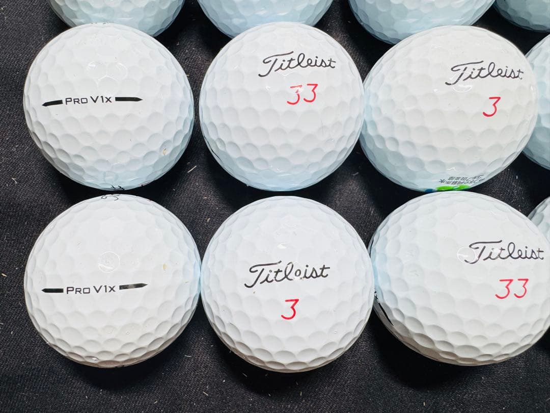 最新 タイトリスト PRO V1X 2025年モデル 20個