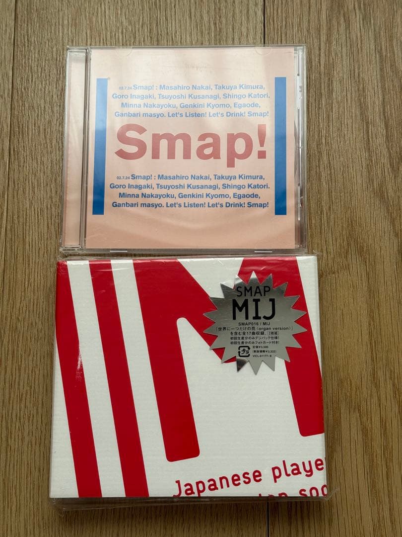 SMAP アルバムCD & コンサートDVD、Blu-ray 写真集