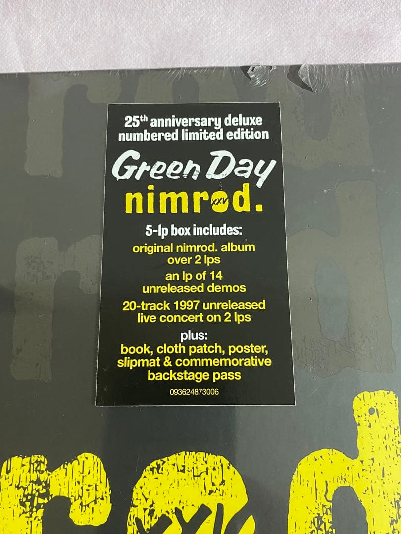 ❣️雨天限定セール❣️ グリーン・デイ5thアルバム『Nimrod』5枚組BOX)