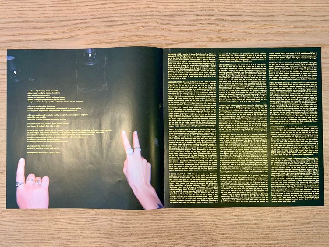 Wet Leg-the debut album LPレコード 限定イエロー盤