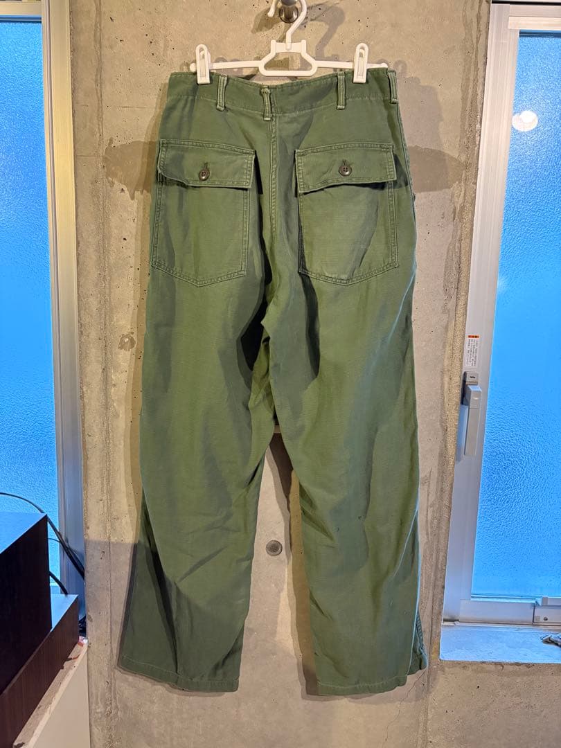 60s ヴィンテージ ミリタリー US ARMY OG107 ベイカー