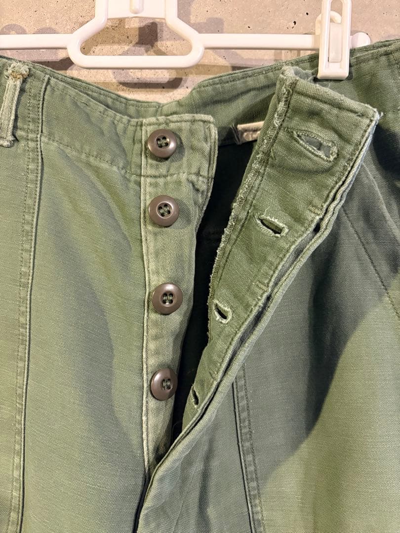 60s ヴィンテージ ミリタリー US ARMY OG107 ベイカー