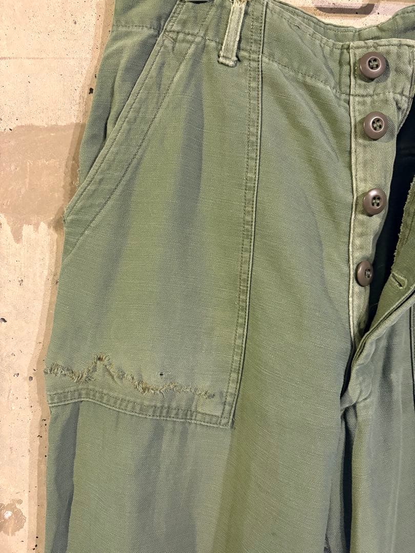 60s ヴィンテージ ミリタリー US ARMY OG107 ベイカー