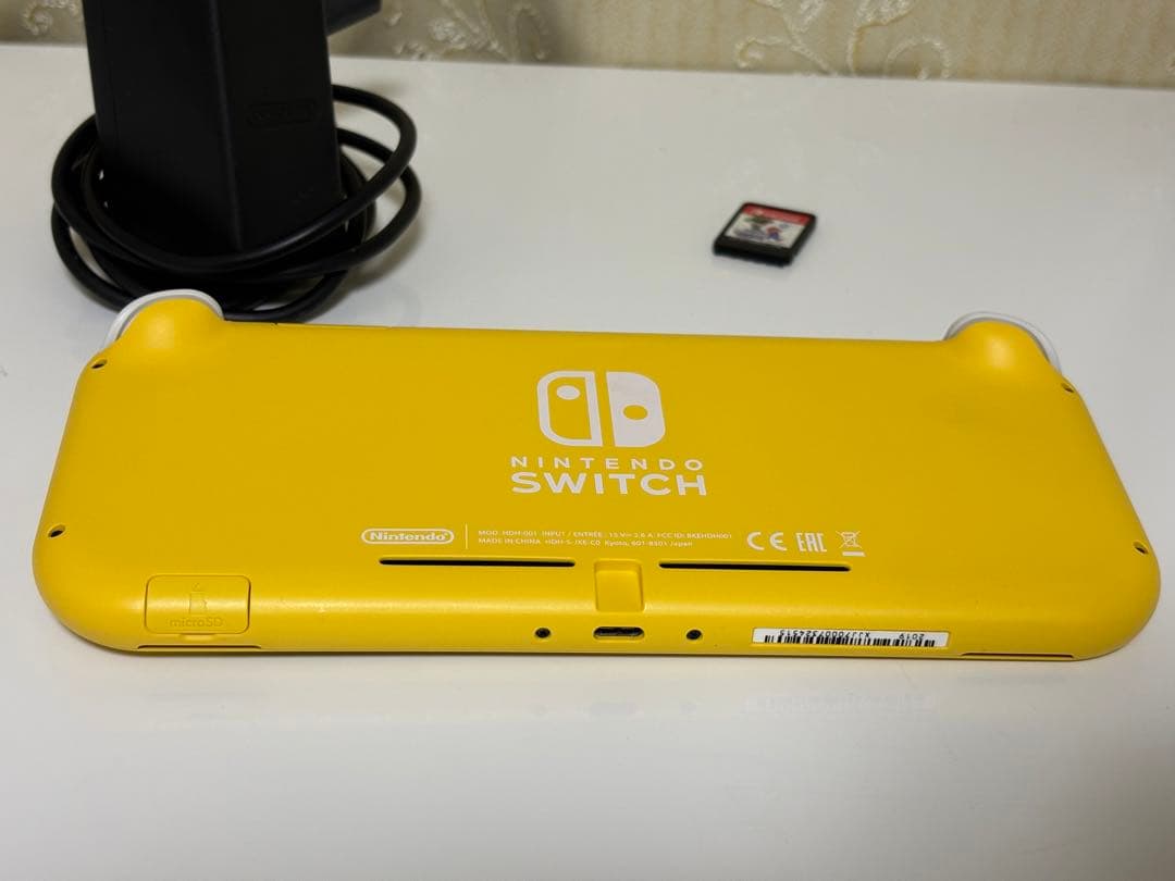 【合馬】Nintendo Switch Lite イエロー 本体+その他