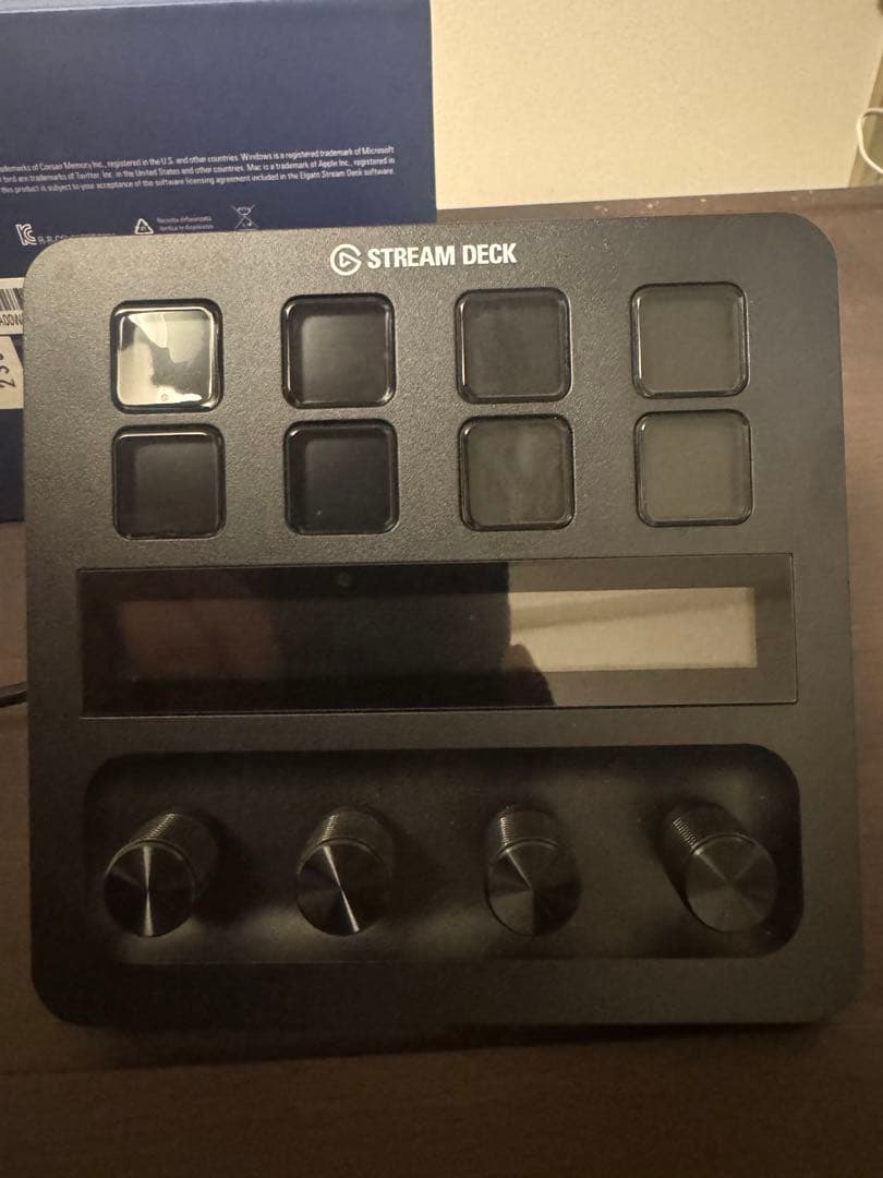 新品同様　Elgato Stream Deck + ブラック 左手デバイス