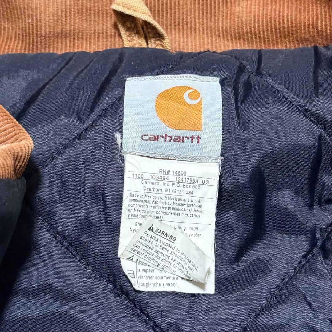 Carhartt トラディショナルジャケット C03 BRN メキシコ製