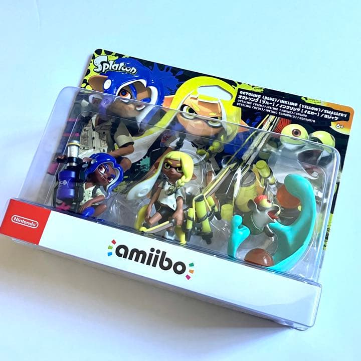 【新品】スプラトゥーン3 純正Proコントローラー　amiibo トリプルセット
