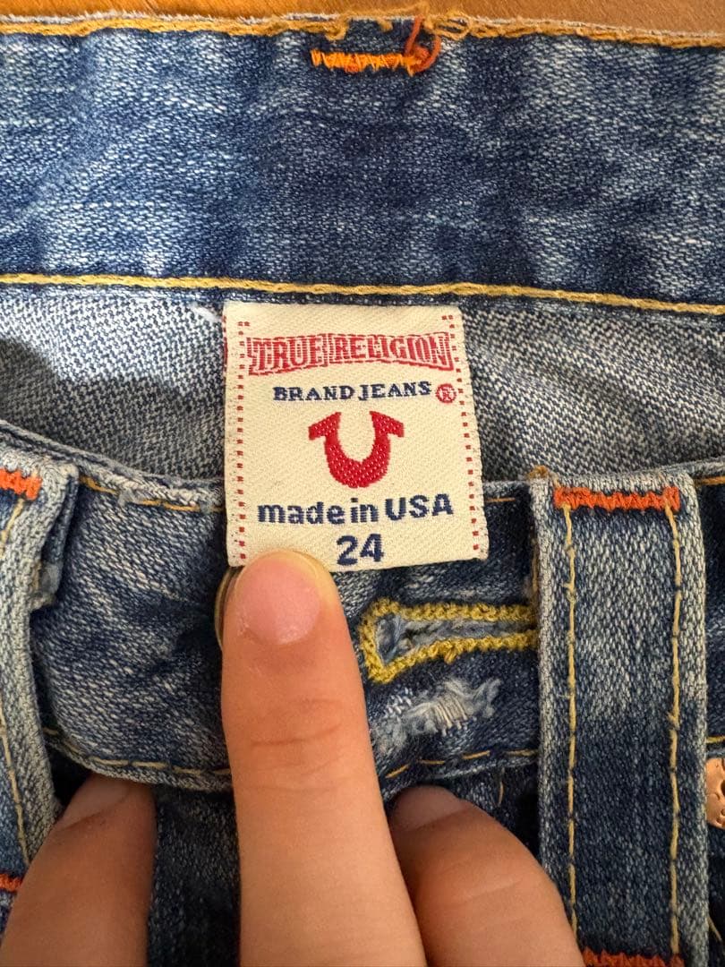 True religion デニム ライトブルー トゥルーレリジョン 24