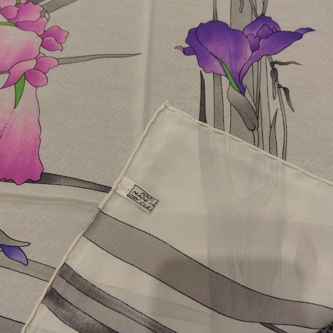 LEONARD 花柄シルクストール