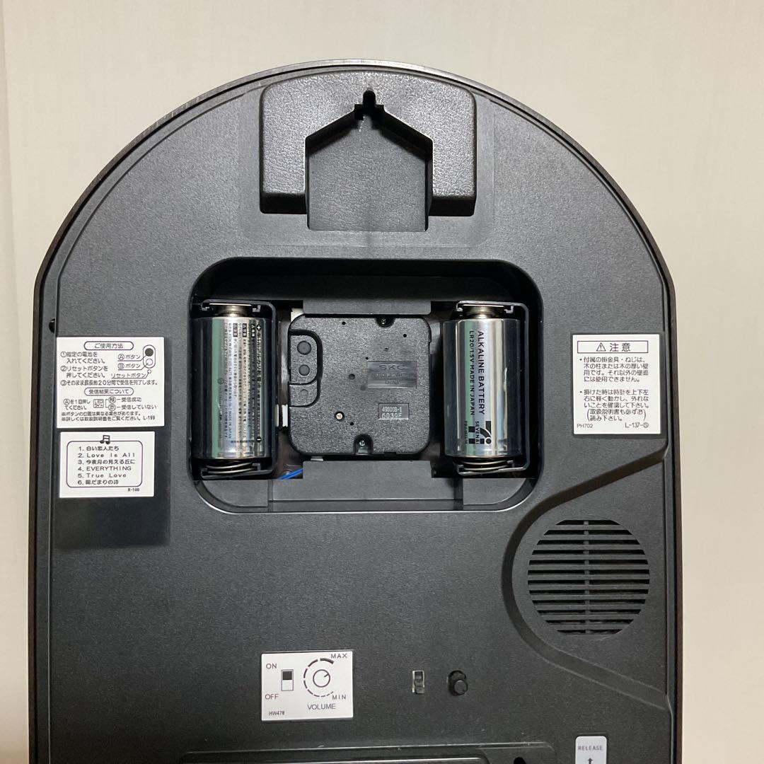 セイコー ウェーブシンフォニー RE557B からくり時計 電波 掛け時計