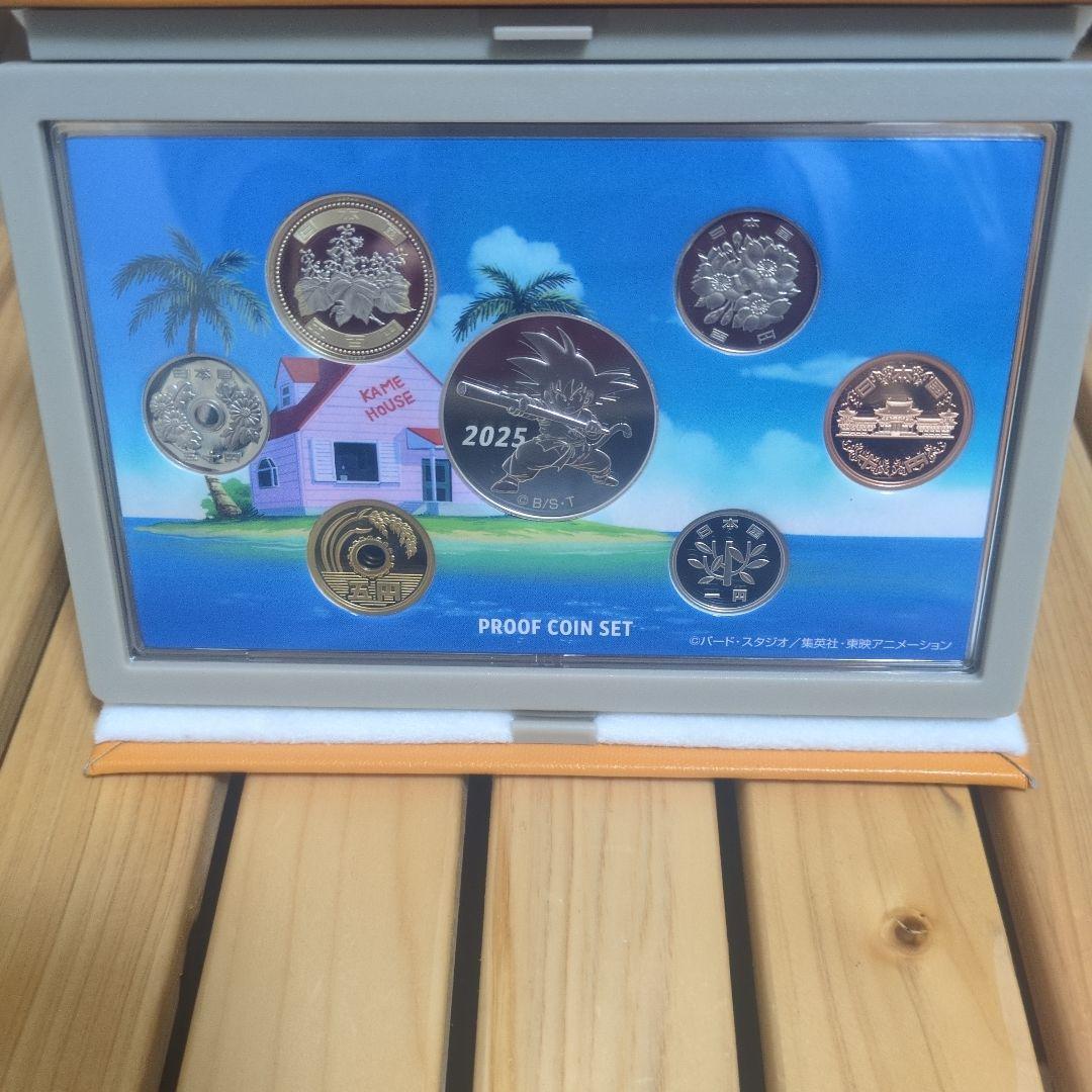 ドラゴンボール40th 2025プルーフ貨幣セット 造幣局　抽選当選品
