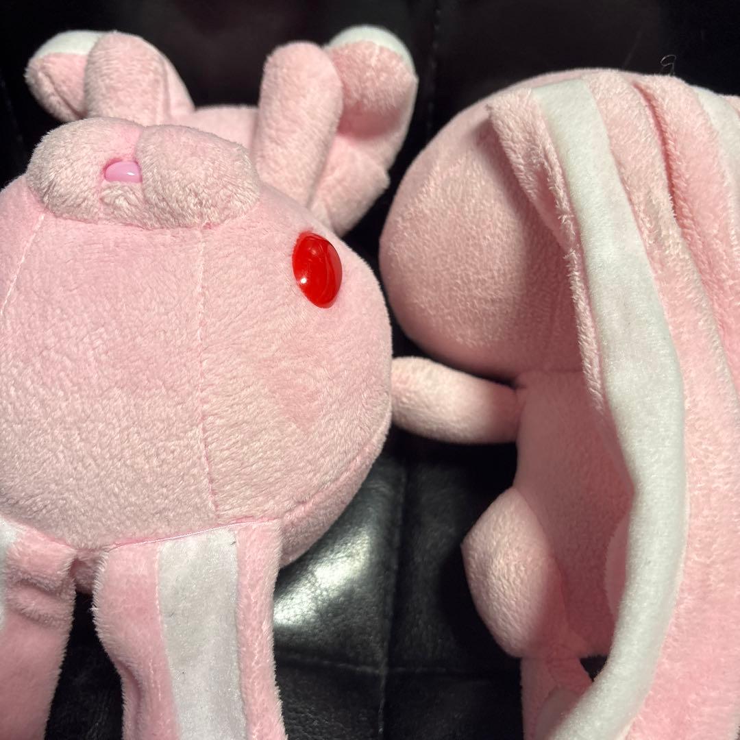 チャックスGP 汎用うさぎ　ピンク　二つセット　ぬいぐるみ