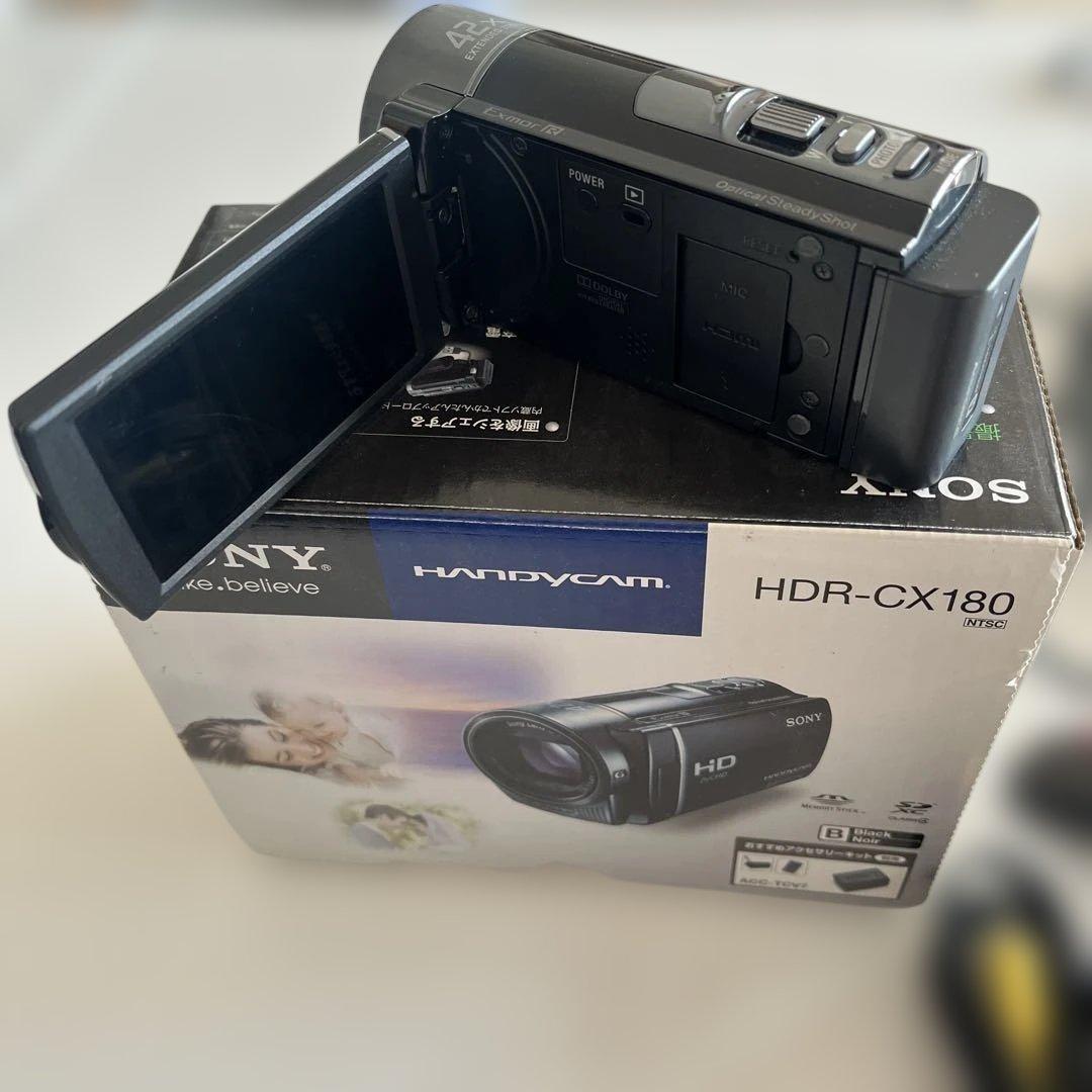 SONY ビデオカメラ　一脚付き！