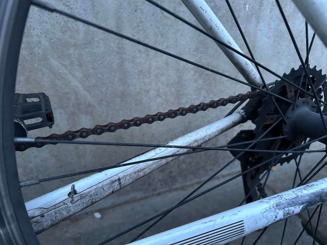 8sug ！！Bianchi クロスバイク ホワイト 700c