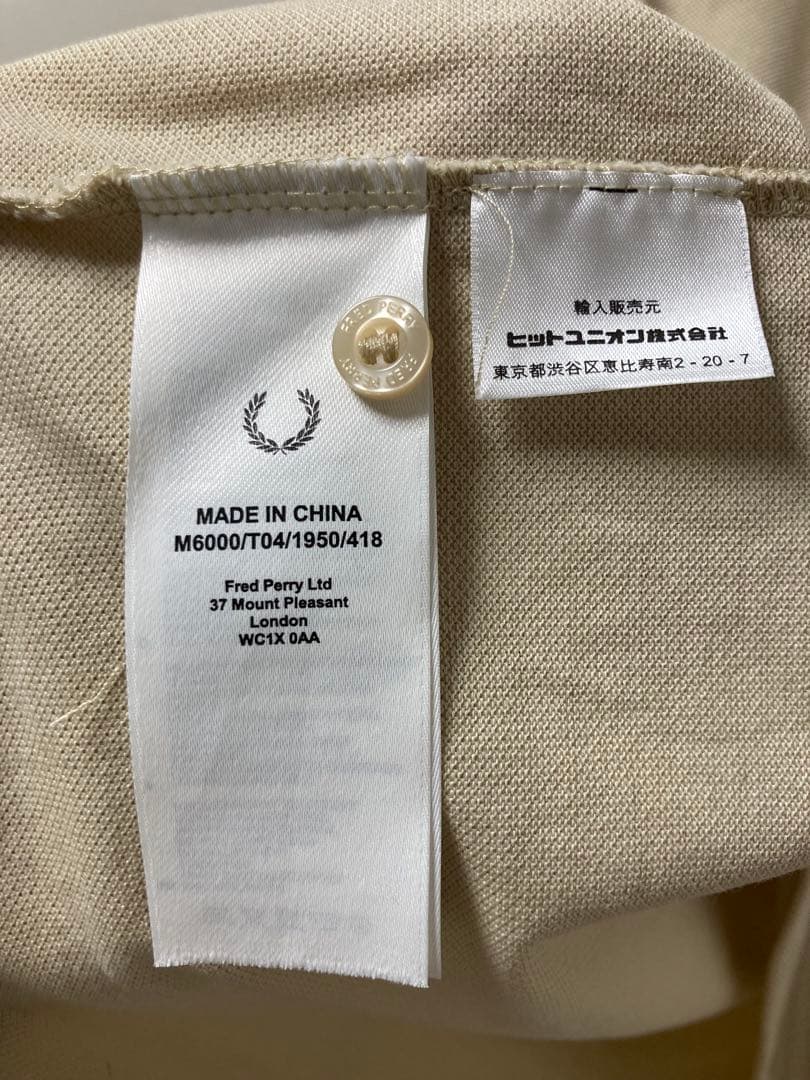 Fred perry ポロシャツ