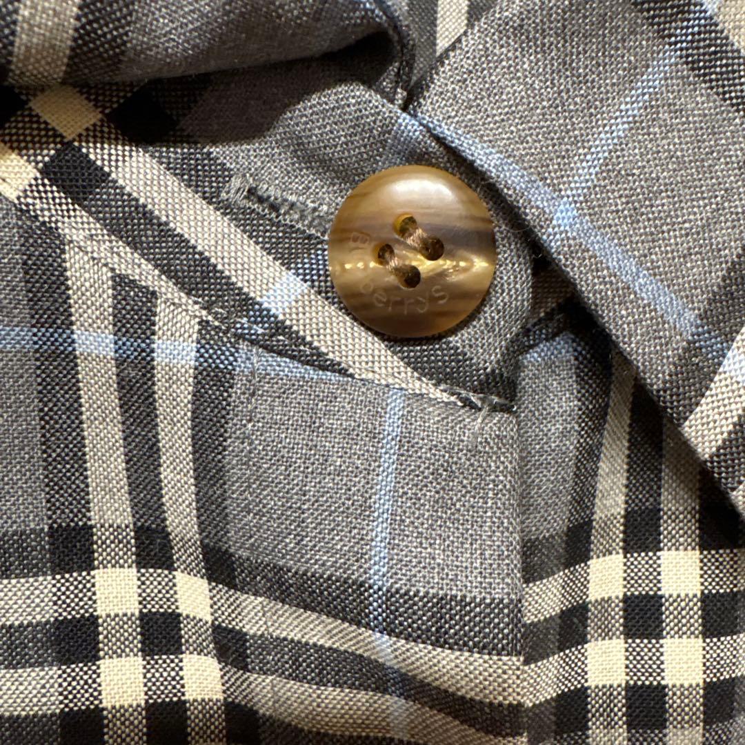 【美品】BURBERRY チェック柄 シャツ スカート セットアップ