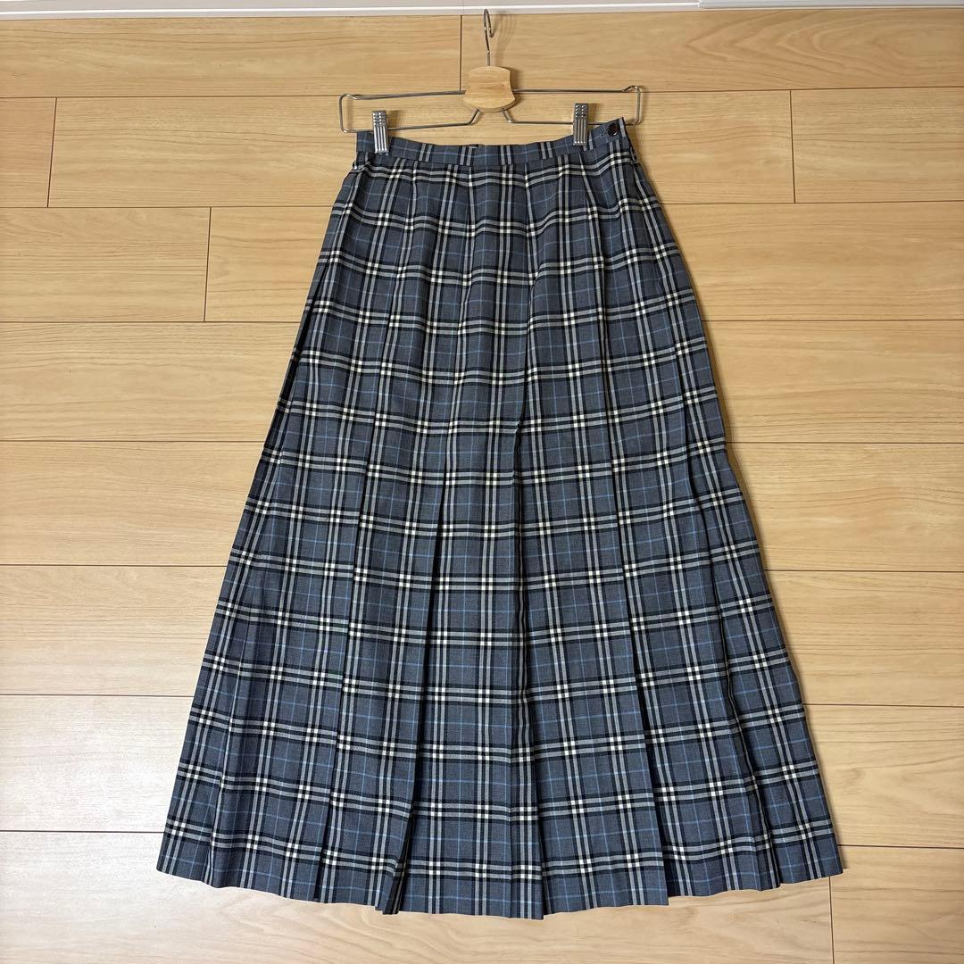 【美品】BURBERRY チェック柄 シャツ スカート セットアップ