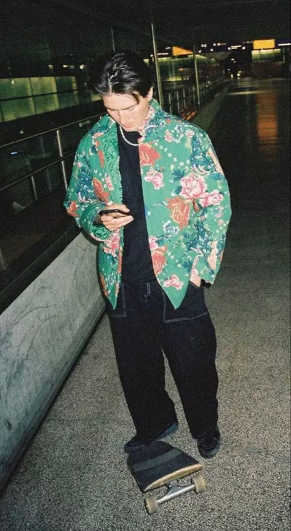 Supreme PEACOCK Jacket S 花柄　21SS
