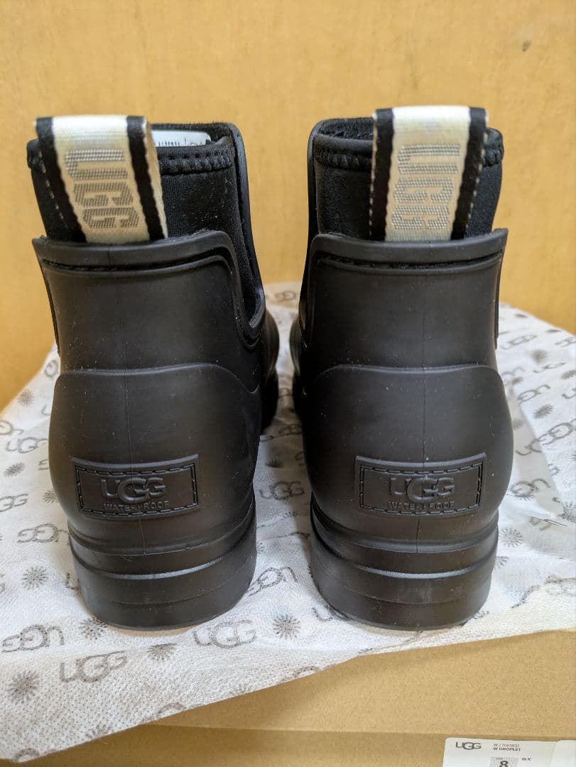 ●ゆっこ●UGG DROPLET(ドロップレット)ブラック/25cm/美品