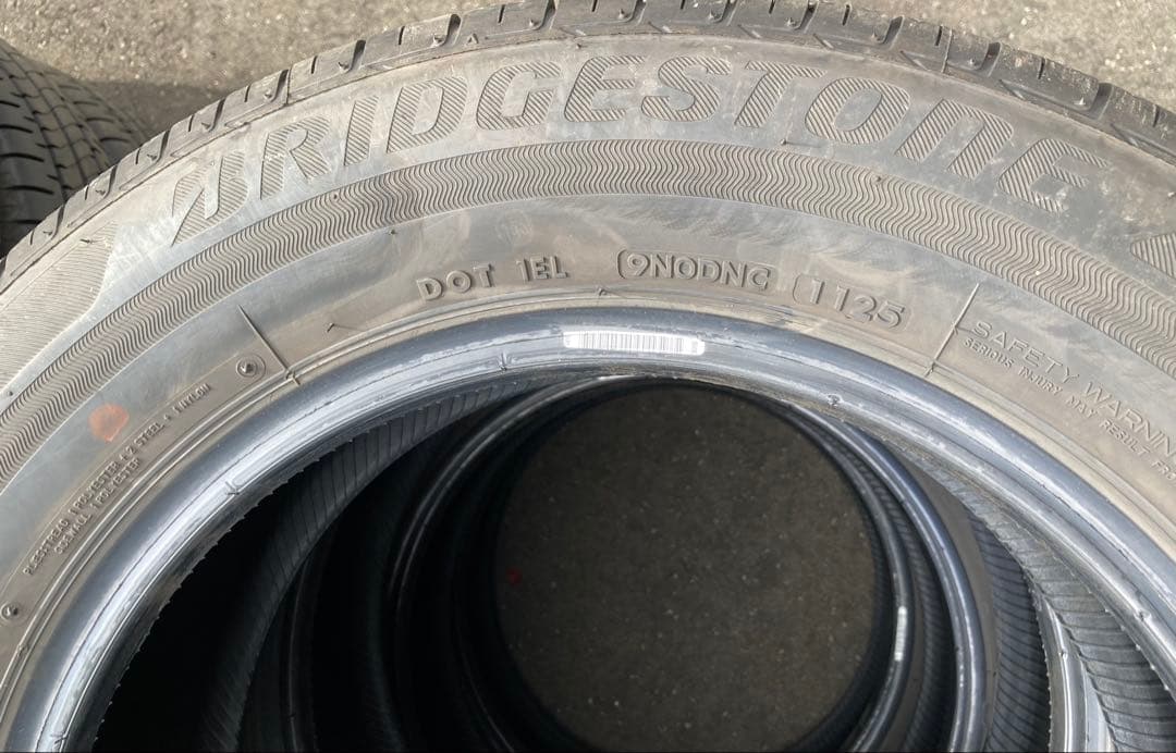 BRIDGESTONE 195/65R15 25年製 夏タイヤ【南-155 ①】