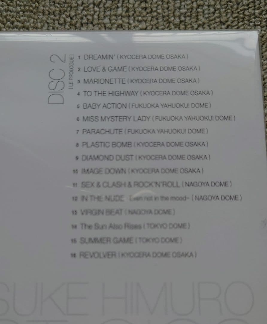 氷室京介/KYOSUKE HIMURO LAST GIGS BOX限定ブルーレイ
