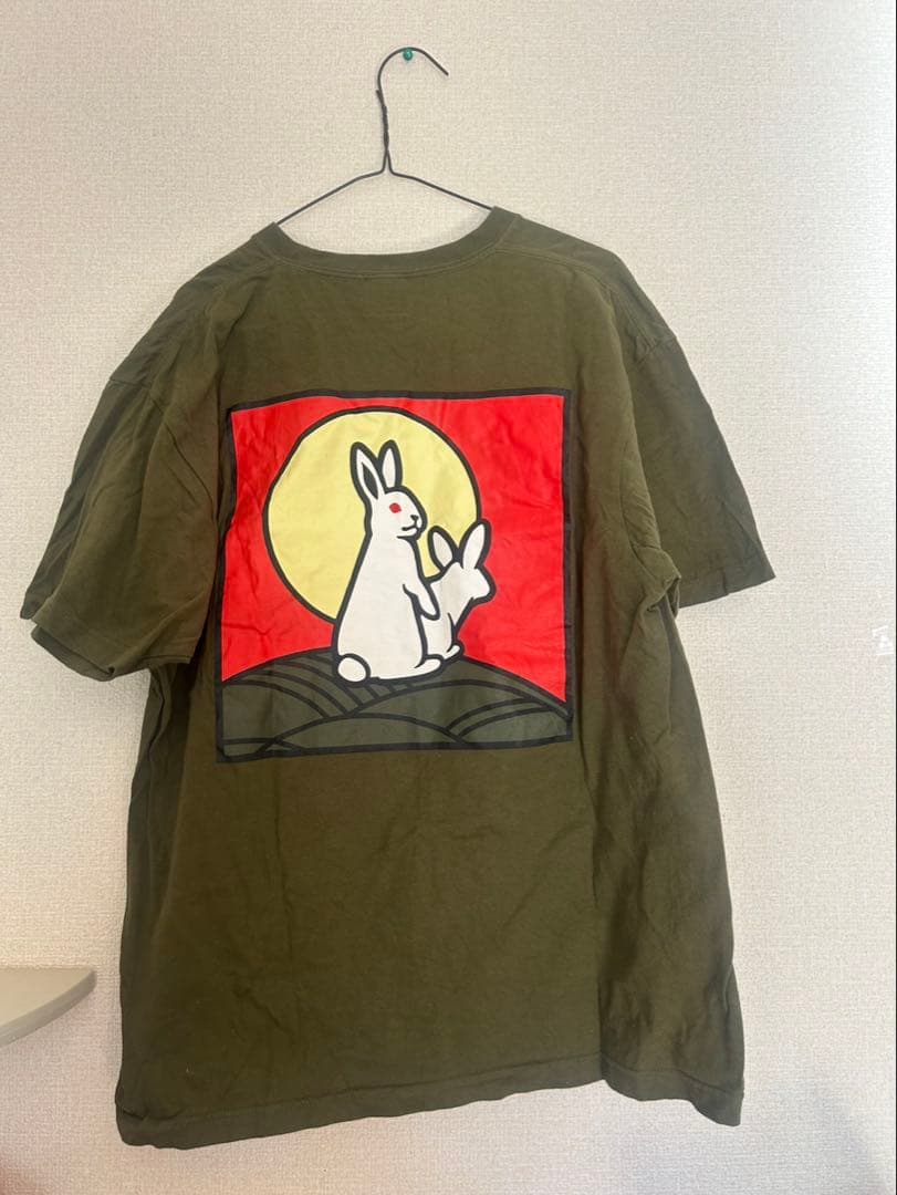 美品　FR2月　限定　花札Tシャツ　カーキ