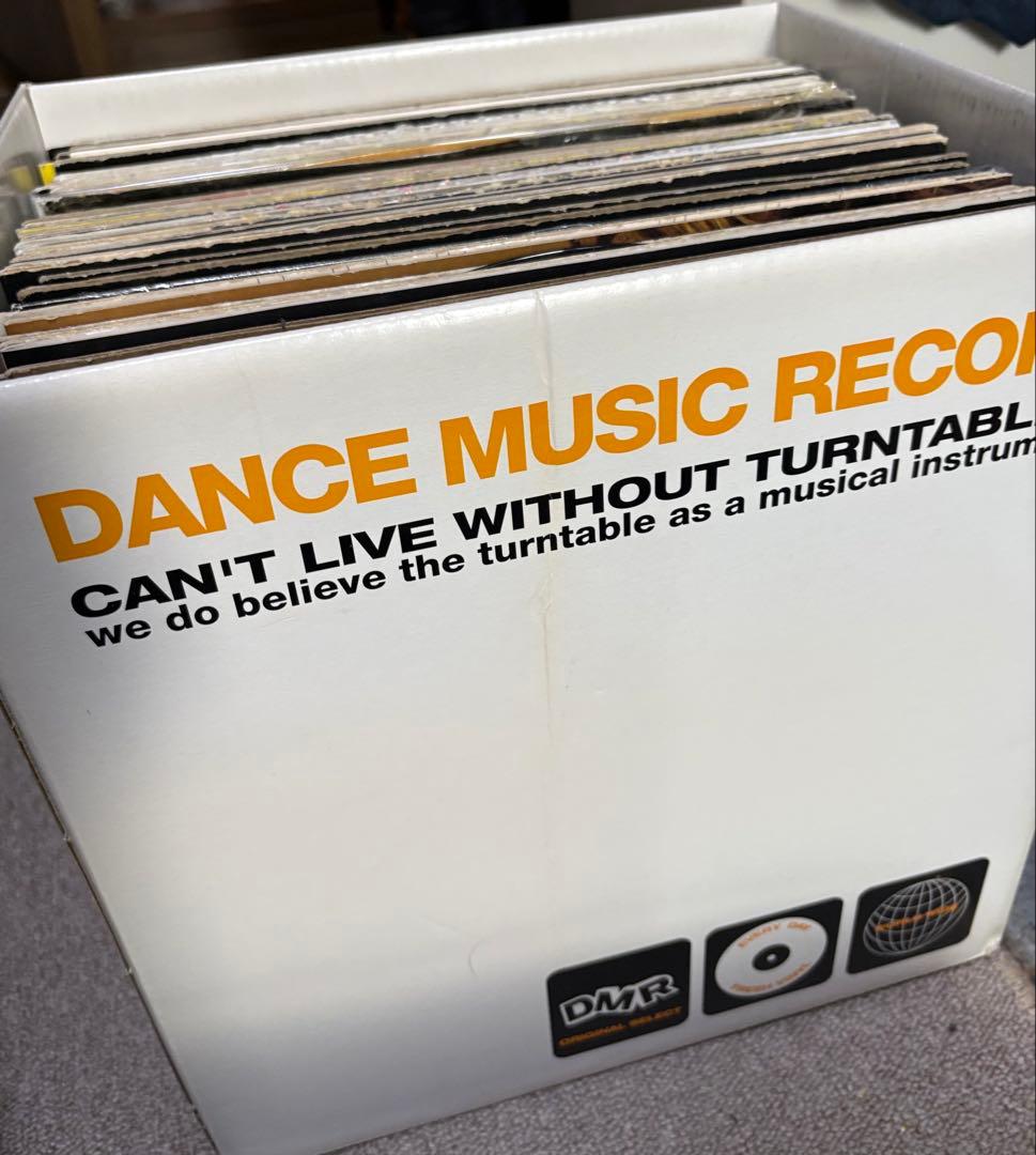 90年代〜2000年代のハウス、テクノ、クロスオーヴァーのレコード70枚