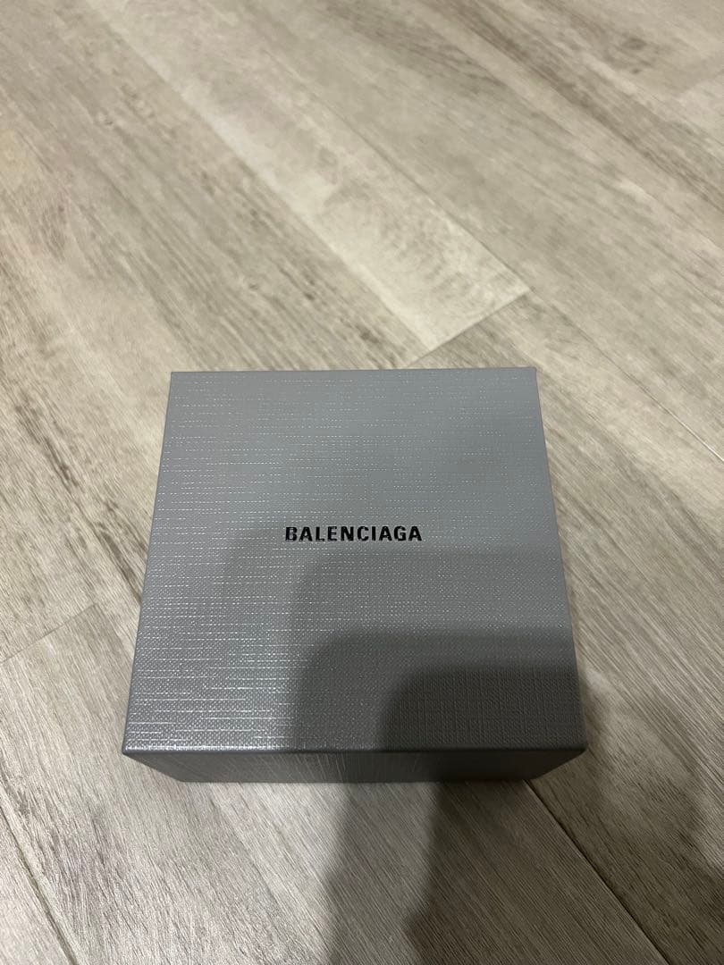 （超美品）BALENCIAGA シルバー チェーンネックレス