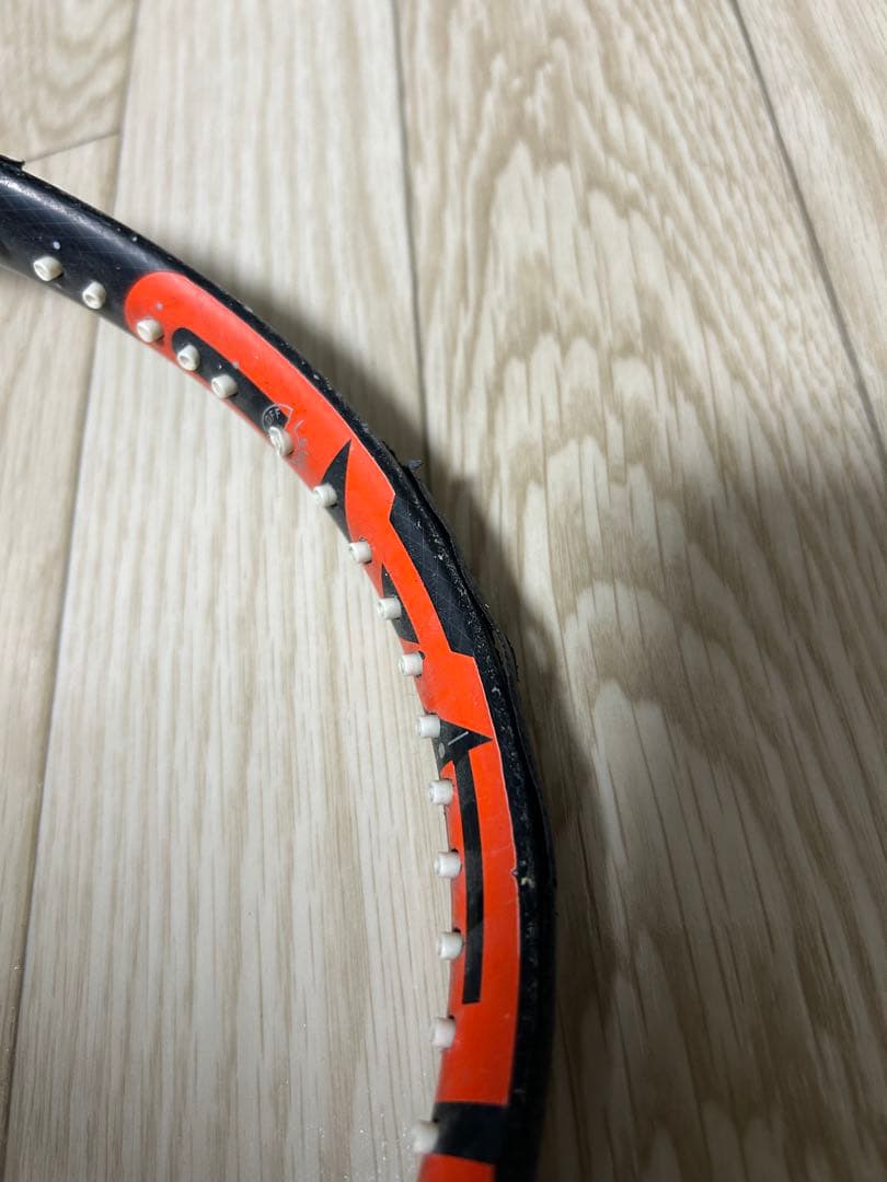 HEAD テニスラケット 3本セット オレンジ