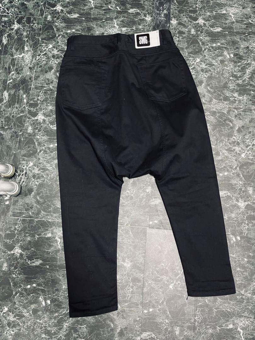 SWAGGER スワッガー　サルエルパンツ　ニッカパンツ　サイズ30 ブラック