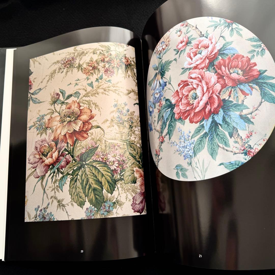 花の装飾デザイン画 作品集「Classic flower」ジャコモ・バルザッギ画