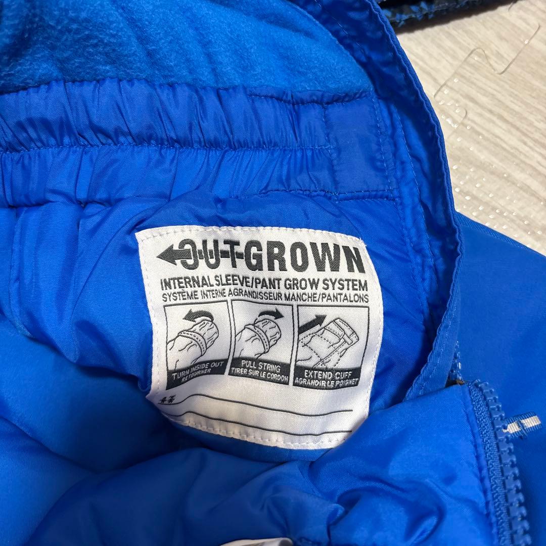 良品Columbia kids 子供 スキーウェア 青 ブルー xxs